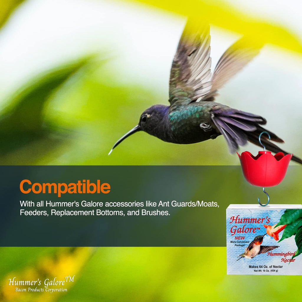 Hummer’s Galore Hummingbird Nectar Mix – Makes 64 oz