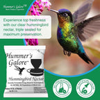 Hummer’s Galore Hummingbird Nectar Mix – Makes 64 oz