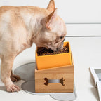 Large Capacity High Stand Ceramic Pet Bowl