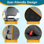 Luxury Dog Car Seat Cover Hammock – Waterproof, Non-Slip & Travel-Ready | The Max & Rex Collection