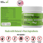 Hemp-Free Calming Chews for Dogs – Anxiety Support Treats