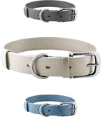 Heavy-Duty Waterproof Dog Collar, Metal Buckle, Odor-Proof