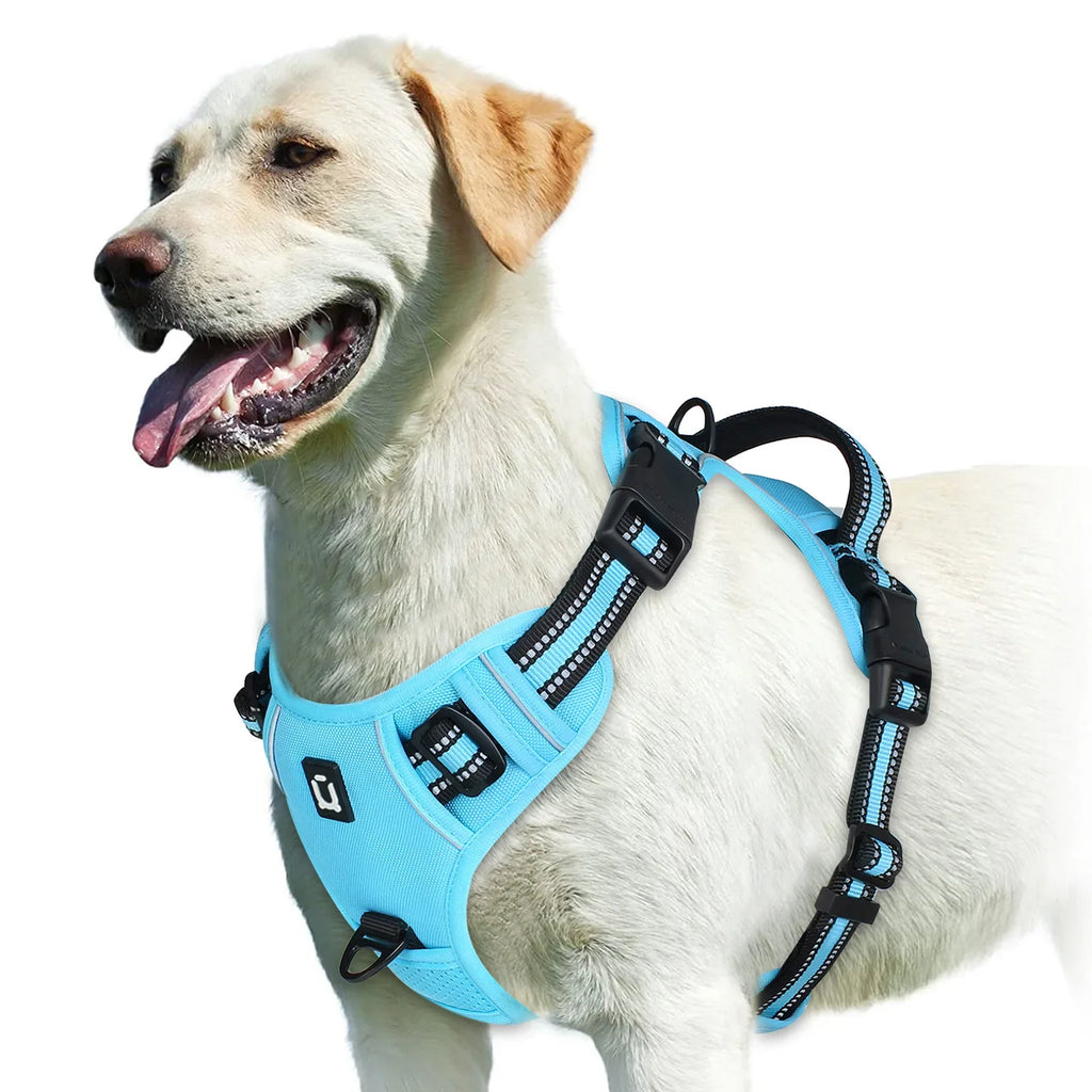 PawsEase No-Pull Soft Harness with Control Handle