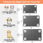 Waterproof Pet Feeding Mat for Clean Floors