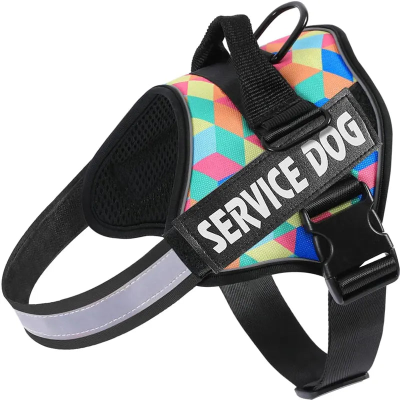 Chest Strap Dog Vest Harness Medium and Large Dog Border Collie Golden Hair Bucket Explosion proof Flushing Dog Harness