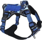 Tactical No-Pull Dog Harness with Handle, Reflective Adjustable Training Vest
