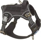 Tactical No-Pull Dog Harness with Handle, Reflective Adjustable Training Vest