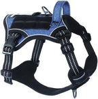Tactical No-Pull Dog Harness with Handle, Reflective Adjustable Training Vest