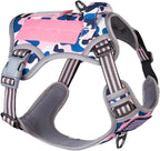 Tactical No-Pull Dog Harness with Handle, Reflective Adjustable Training Vest