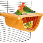 Parrot Pet Hamster Nest Warm Hammock Removable And Washable Hammock Window Sill Multi-color Hanging Cat Cradle