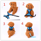 Cat Dog Pet Harness Adjustable Control Vest Dogs Reflective S M L XL Leash