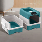 blueMagic Cube Intelligent Cat litter Box - Free Hands, Enjoy Pure Life | Automatic Cleaning, Silent Design, Preferred for Multi Cat Families
